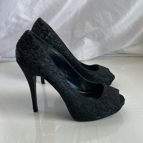 Simply Vera by Vera Wang Open Toe Pump Heels Size 9 - Picture 3 of 15
